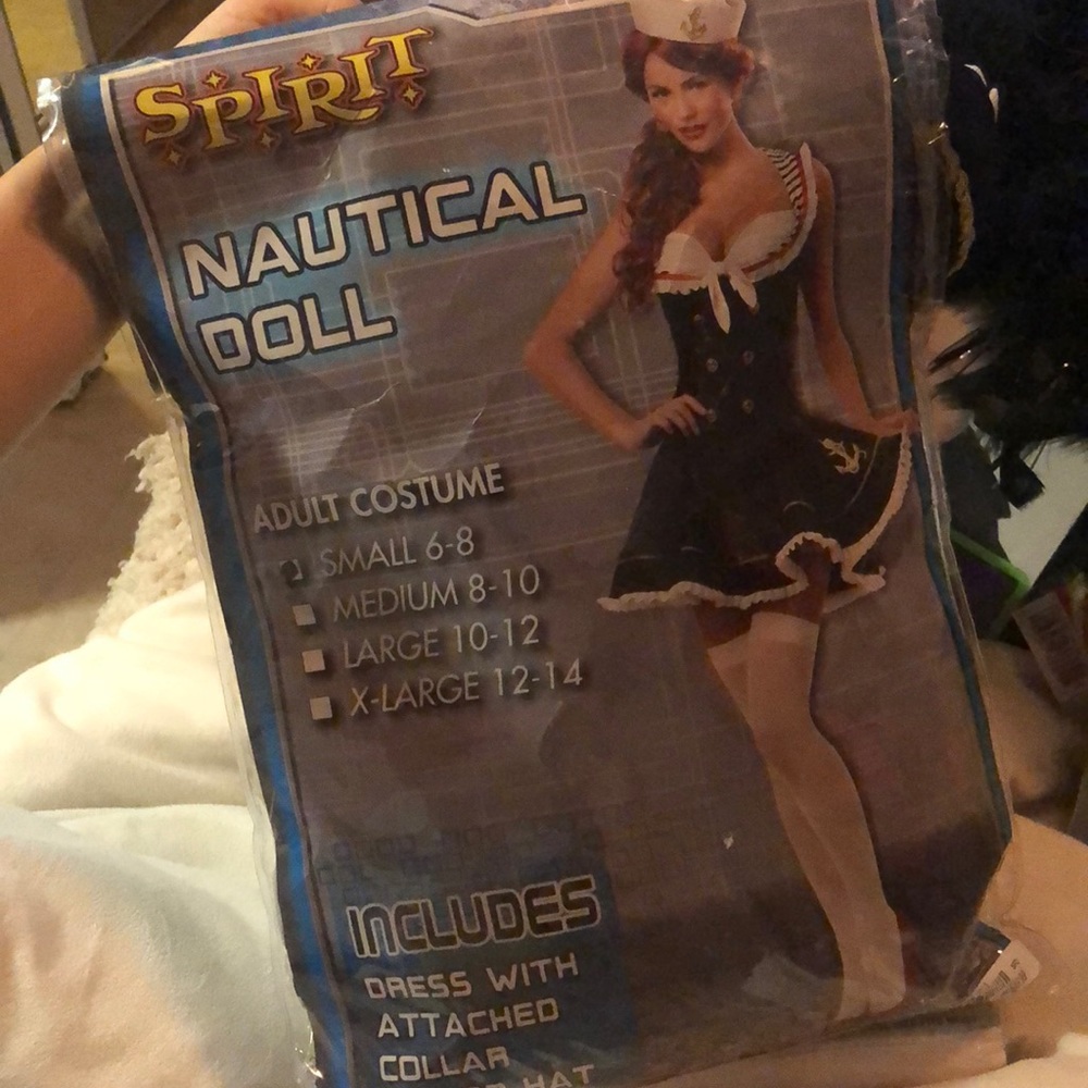 Sexy sailor girl costume for Halloween